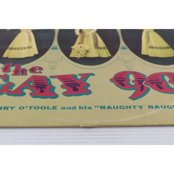 Johnny O'Toole & His Naughty Band, The Gay 90's 1958 LP Record CST 109 Red Vinyl - Picture 6 of 16